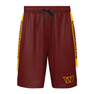 Washington Commanders NFL Mens Side Stripe Training Shorts