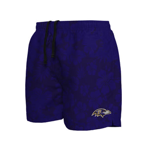 Baltimore Ravens NFL Mens Color Change-Up Swimming Trunks