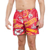 Kansas City Chiefs NFL Mens Logo Rush Swimming Trunks