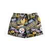 Pittsburgh Steelers NFL Mens Logo Rush Swimming Trunks