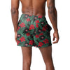 Tampa Bay Buccaneers NFL Mens Hibiscus Slim Fit 5.5" Swimming Trunks