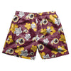 Washington Commanders NFL Mens Hibiscus Slim Fit 5.5" Swimming Trunks