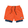 Denver Broncos NFL Mens Team Color Camo Liner Shorts