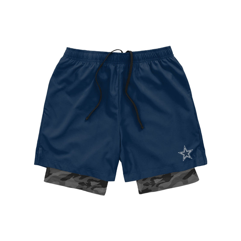 Dallas Cowboys NFL Mens Cool Camo Training Shorts