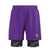 Minnesota Vikings NFL Mens Team Color Camo Liner Shorts