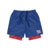 New York Giants NFL Mens Team Color Camo Liner Shorts