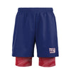 New York Giants NFL Mens Team Color Camo Liner Shorts