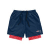 New England Patriots NFL Mens Team Color Camo Liner Shorts