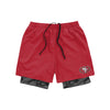 San Francisco 49ers NFL Mens Team Color Camo Liner Shorts