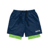 Seattle Seahawks NFL Mens Team Color Camo Liner Shorts