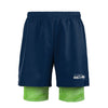 Seattle Seahawks NFL Mens Team Color Camo Liner Shorts