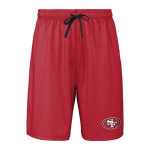 San Francisco 49ers NFL Mens Team Workout Training Shorts
