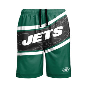 New York Jets NFL Mens Big Wordmark Swimming Trunks