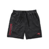 Tampa Bay Buccaneers NFL Mens Heathered Black Woven Liner Shorts