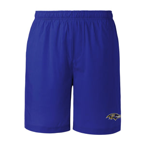 Baltimore Ravens NFL Mens Solid Woven Shorts
