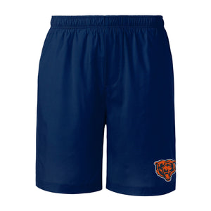Chicago Bears NFL Mens Solid Woven Shorts