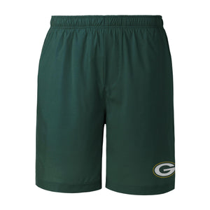 Green Bay Packers NFL Mens Solid Woven Shorts