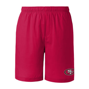 San Francisco 49ers NFL Mens Solid Woven Shorts