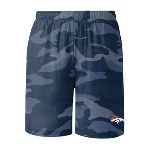 Denver Broncos NFL Mens Tonal Camo Woven Shorts
