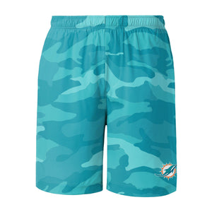 Miami Dolphins NFL Mens Tonal Camo Woven Shorts