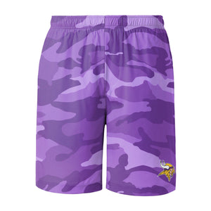 Minnesota Vikings NFL Mens Tonal Camo Woven Shorts
