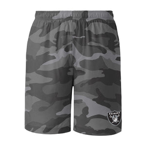Las Vegas Raiders NFL Mens Tonal Camo Woven Shorts