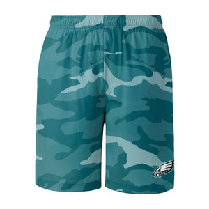 Philadelphia Eagles NFL Mens Tonal Camo Woven Shorts