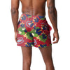 Montreal Canadiens NHL Mens Floral Slim Fit 5.5" Swimming Suit Trunks