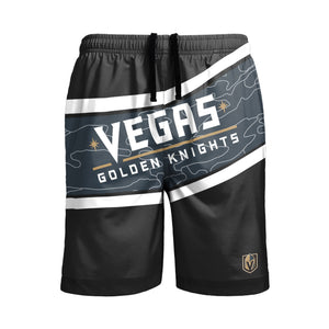 Vegas Golden Knights NHL Mens Big Wordmark Swimming Trunks