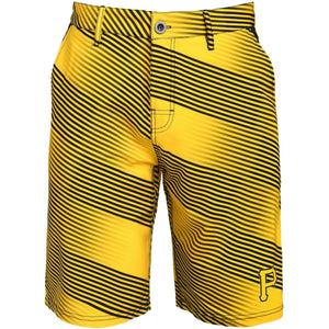 Pittsburgh Pirates MLB 2017 Mens Diagonal Stripe Walking Shorts