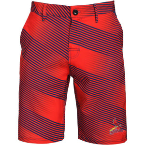 St Louis Cardinals MLB 2017 Mens Diagonal Stripe Walking Shorts