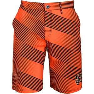 San Francisco Giants MLB 2017 Mens Diagonal Stripe Walking Shorts