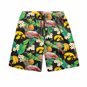Iowa Hawkeyes NCAA Mens Floral Shorts