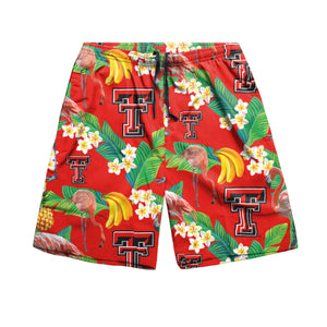 Texas Tech Red Raiders NCAA Mens Floral Shorts