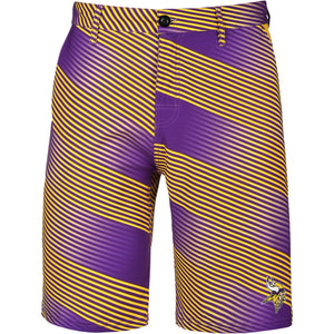 Minnesota Vikings NFL 2017 Mens Diagonal Stripe Walking Shorts