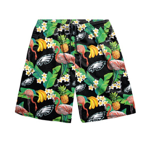 Philadelphia Eagles NFL Mens Floral Shorts