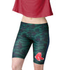 Boston Red Sox MLB Womens Camo Bike Shorts