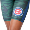 Chicago Cubs MLB Womens Camo Bike Shorts