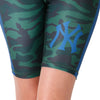 New York Yankees MLB Womens Camo Bike Shorts