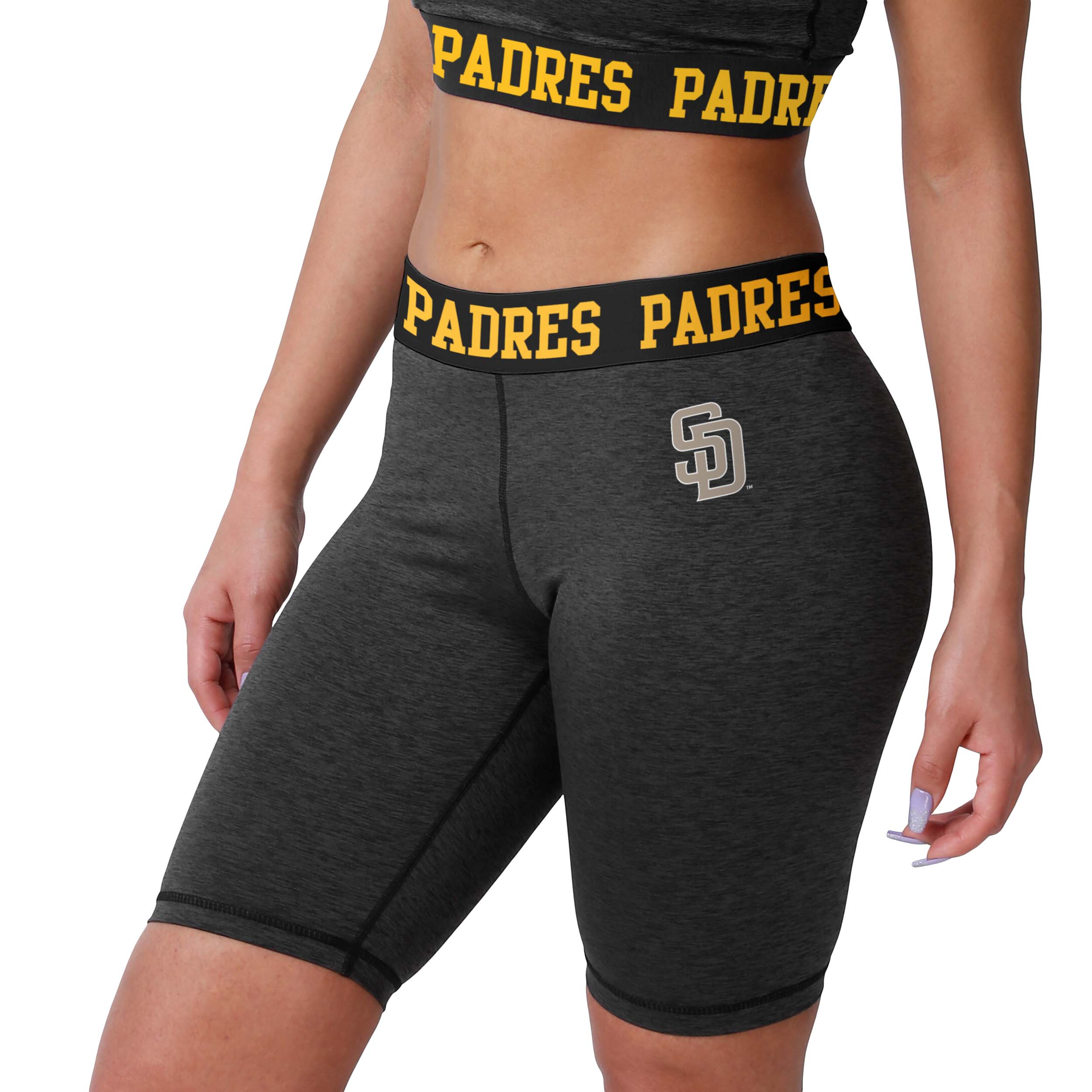 San Diego Padres Nike Women's Authentic Collection Team Performance Shorts  - Brown