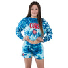 Chicago Cubs MLB Womens Tie-Dye Rush Lounge Shorts