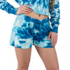 Los Angeles Dodgers MLB Womens Tie-Dye Rush Lounge Shorts