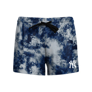 New York Yankees MLB Womens To Tie-Dye For Lounge Shorts