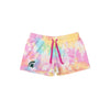 Michigan State Spartans NCAA Womens Pastel Tie-Dye Blast Lounge Shorts