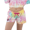 Texas A&M Aggies NCAA Womens Pastel Tie-Dye Blast Lounge Shorts