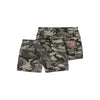 Denver Broncos NFL Womens Clubhouse Camo Shorts