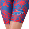 Buffalo Bills NFL Womens Floral Bike Shorts