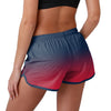 New England Patriots NFL Womens Gradient Running Shorts