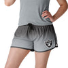 Las Vegas Raiders NFL Womens Gradient Running Shorts