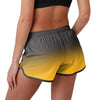 Pittsburgh Steelers NFL Womens Gradient Running Shorts